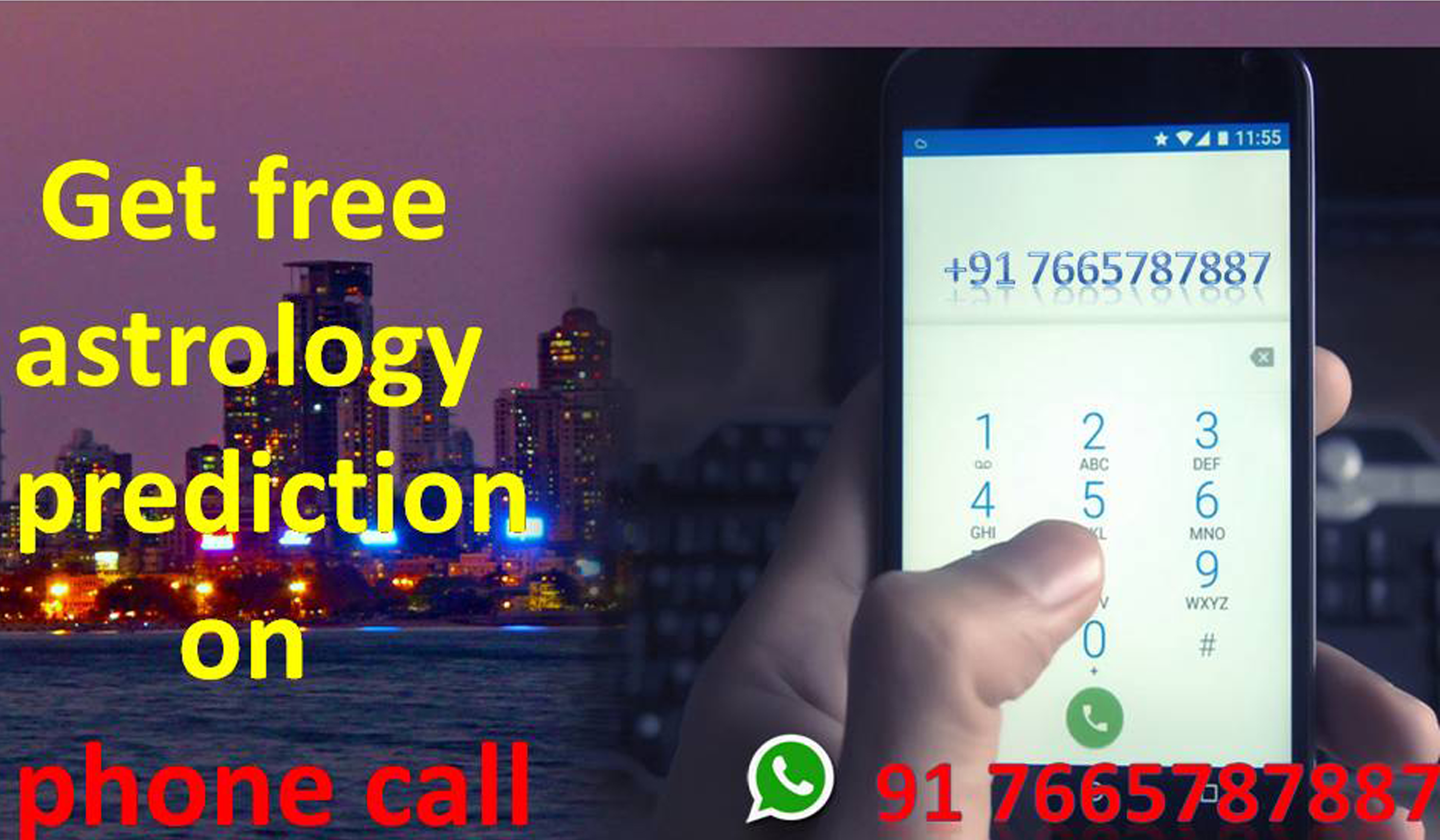Get free astrology prediction on phone call by specialist Baba ji for black magic | Call +91 7665787887